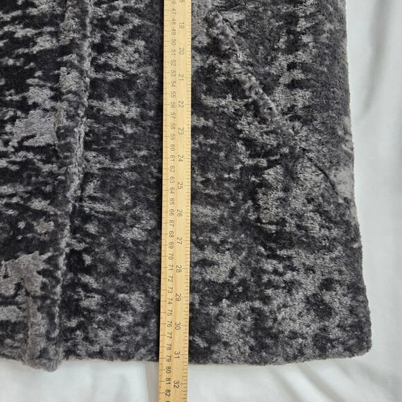 NWOT Rosemunde Madrid Faux Fur Coat Large ( EU 40) Gray Super Soft Cozy Warm - Picture 12 of 12